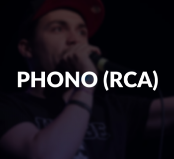 Phono (RCA) defined.