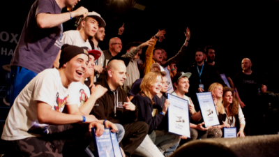 Beatbox family at the beatbox world championships in Berlin