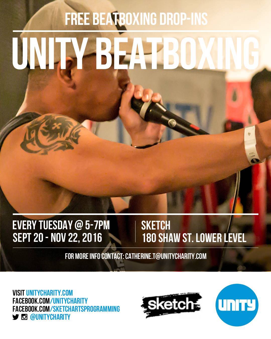 Free Unity Beatbox Classes | Drop-in